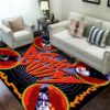 Disney Villains Characters In All Movies Area Rug Carpet
