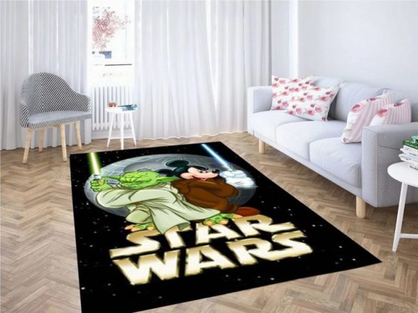 Disney Vs Star Wars Area Rug Carpet