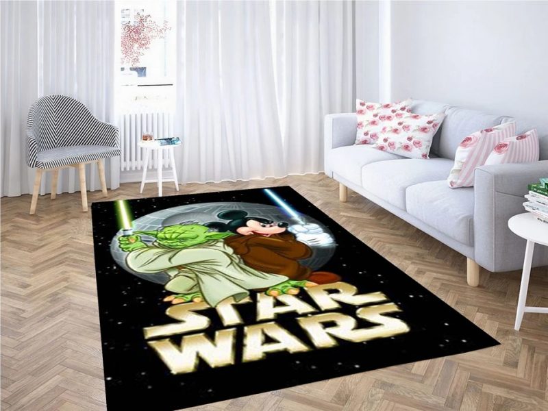 Disney Vs Star Wars Area Rug Carpet Disney Vs Star Wars Area Rug Carpet