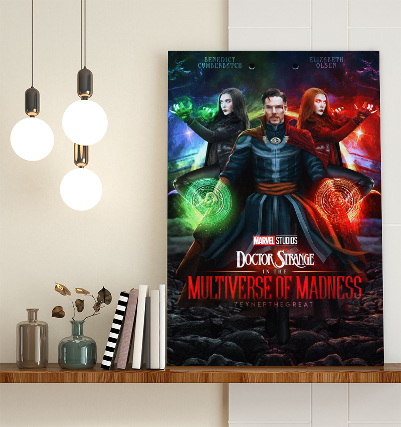 Doctor Strange In The Multiverse Of Madness Marvel Studio Poster Canvas Doctor Strange In The Multiverse Of Madness Marvel Studio Poster Canvas