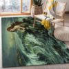 Spring Dance Beast And Belle Disney Area Rug Carpet