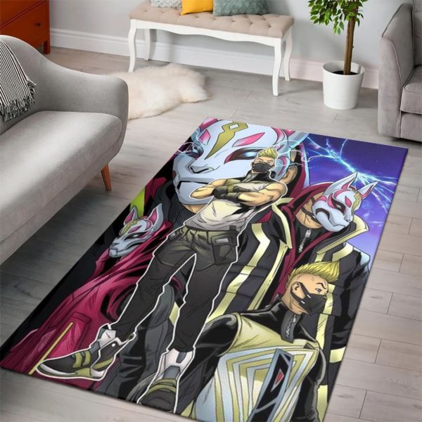 Drift Skin Battle Royale Fortnite Rug Bedroom Area Rug