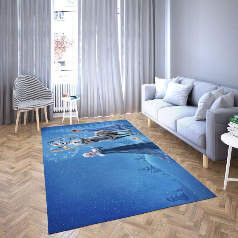 Elsa Anna Olaf And Sven Disney Area Rug Carpet Elsa Anna Olaf And Sven Disney Area Rug Carpet