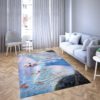 Elsa Princess Frozen Disney Area Rug Carpet