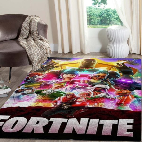 Epic Games 2Fa Fortnite Rug Bedroom Area Rug