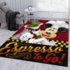 Mickey Mouse Romero Britto Area Rug Carpet