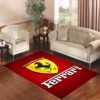 Ferrari Logo Area Carpet Rug For Living Room