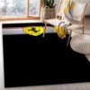 Ferrari Logo Area Rug Living Room Family Gift