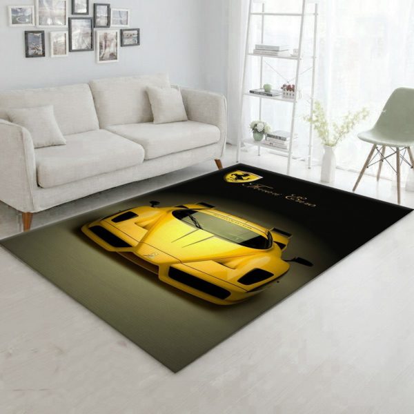 Ferrari Enzo Area Rug For Living Room