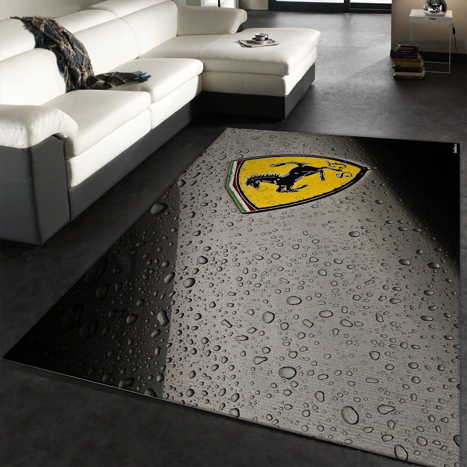 Ferrari Logo Area Rug Carpet For Living Room Ferrari Logo Area Rug Carpet For Living Room
