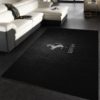 Cool Ferrari Logo Area Rug For Living Room