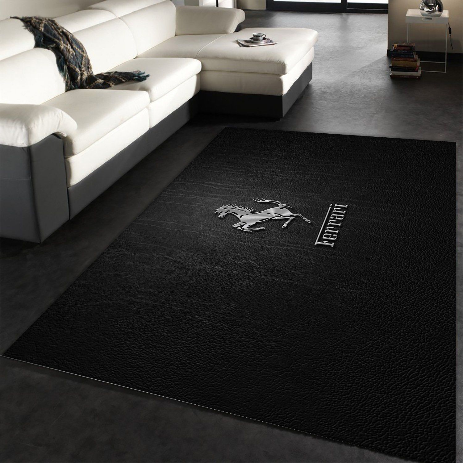 Ferrari Logo Area Rug For Bedroom Home Decor Ferrari Logo Area Rug For Bedroom Home Decor