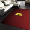 Ferrari Logo Area Rug For Living Room