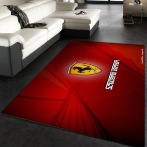 Ferrari  Scuderai Area Carpet Rug