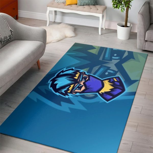 Fortnite Ninja Skin Bedroom Rug Home Decor