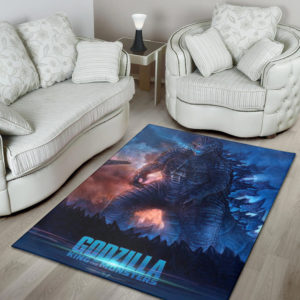 Godzilla King Of The Monsters Design Style Area Rug Home Decor