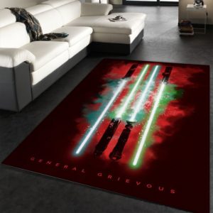 Grevious Star Wars Area Rug Carpet