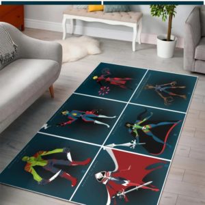Guardians Of The Galaxy Marvel Area Rug For Living Room