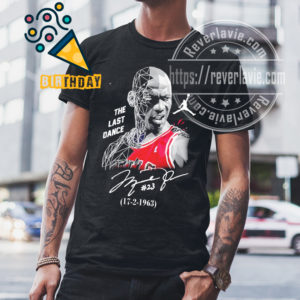 Happy birthday Michael Jordan 23 Signature T-Shirt