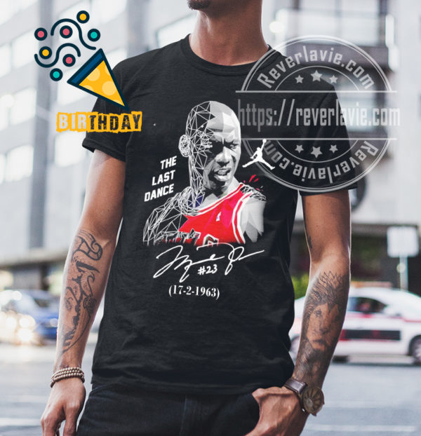 Happy birthday Michael Jordan 23 Signature T-Shirt
