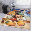 Mickey Minnie Hugs Disney Area Rug Carpet