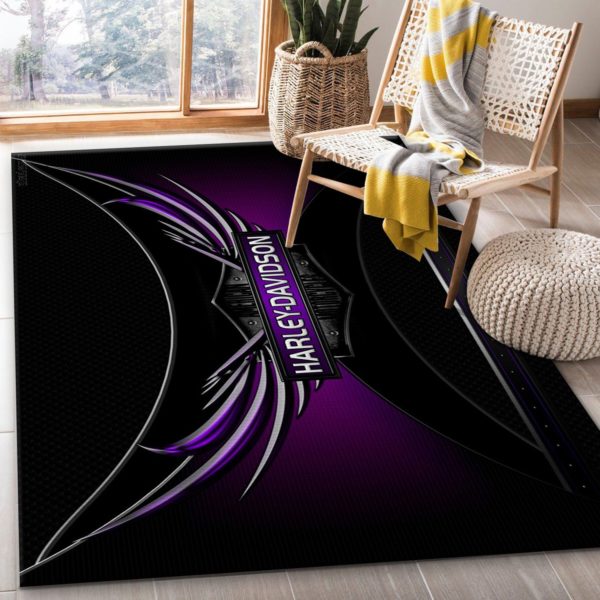 Harley Davidson Area Rug Home US Decor