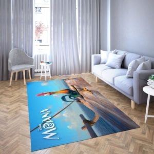 Heihei Princess Moana of Disney Area Rug