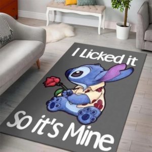 I Licked It So Its Mine Disney Area Rug Carpet