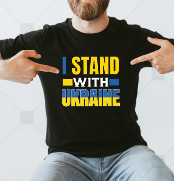 I Stand With Ukraine New Design T-Shirt