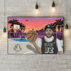 Ice Cube LA Art 90s Hip Hop Poster Canvas