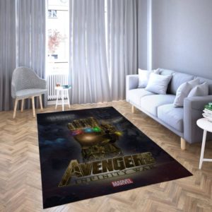 Infinity Hands Marvel Avengers Area Rug Carpet