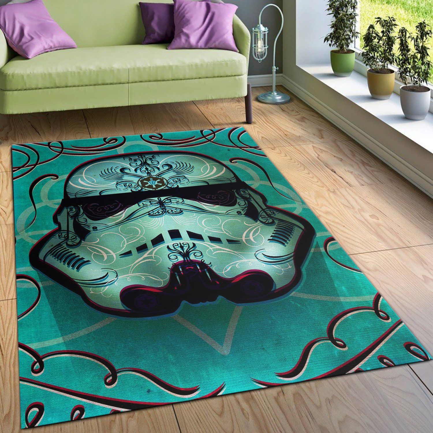 Inked Star Wars Area Rug Carpet Inked Star Wars Area Rug Carpet