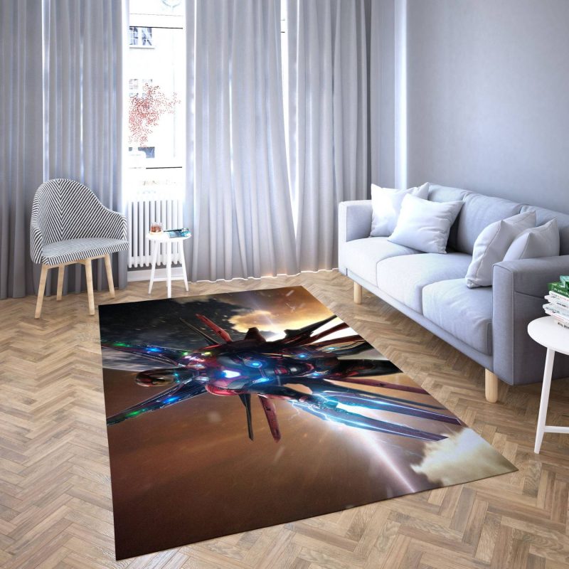 Iron Man Marvel Avengers Area Rug Carpet Iron Man Marvel Avengers Area Rug Carpet