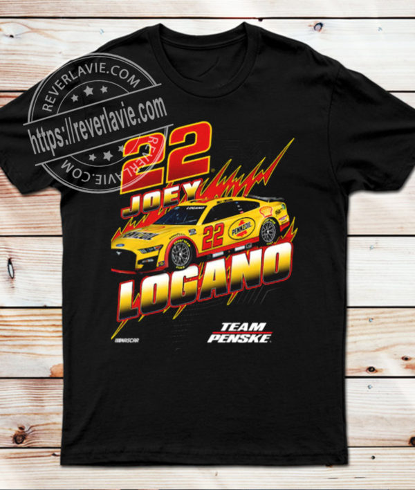 Joey Logano Team Penske Champions 2022 Busch Light Clash Nascar T-Shirt