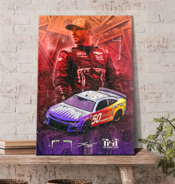 Kaz Grala Makes The Daytona 500 Nascar 2022 Poster Canvas
