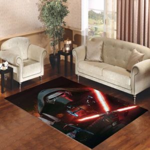 Kylo Ren Star Wars Living Room Area Rug Carpet
