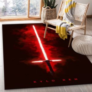 Kylo Ren Star Wars Movie Area Rug Carpet