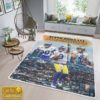 Los Angeles Rams Super Bowl Champions Rug Home Decor