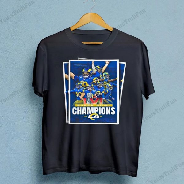 LA Rams Super Bowl LVI Champions T-shirt