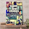 Los Angeles Rams Super Bowl LVI Champions Poster Canvas