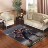 Grey Nike Girl Area Carpet Rugs