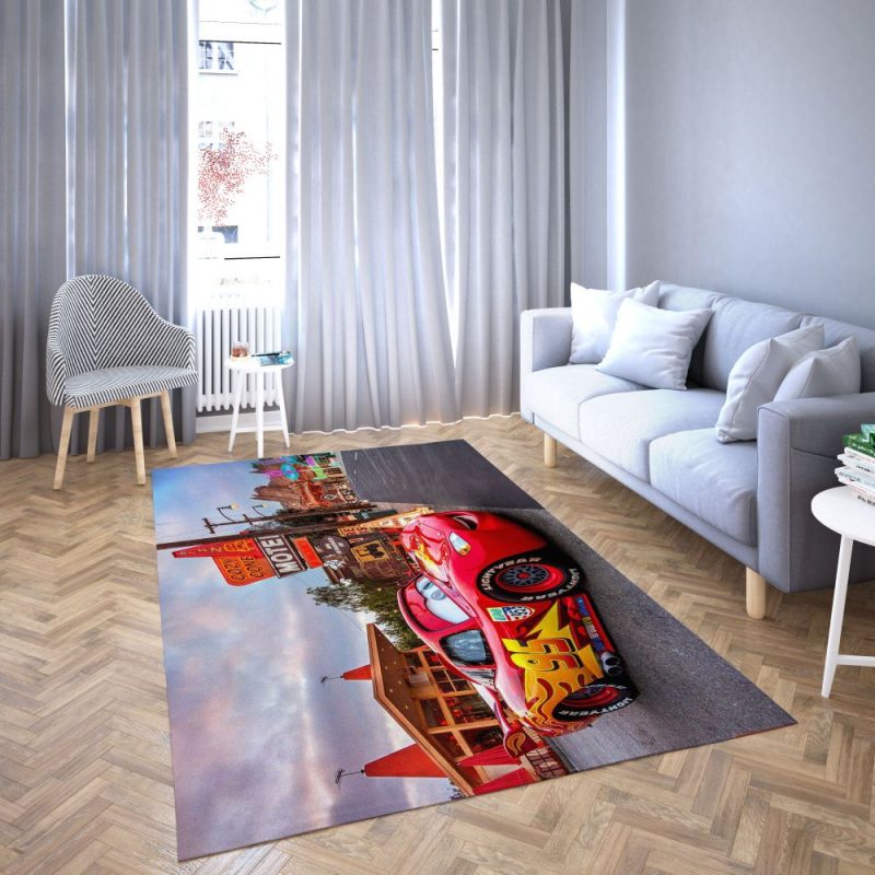 Lightning Mcqeen Disney Area Rug Carpet For Bedroom Lightning Mcqeen Disney Area Rug Carpet For Bedroom