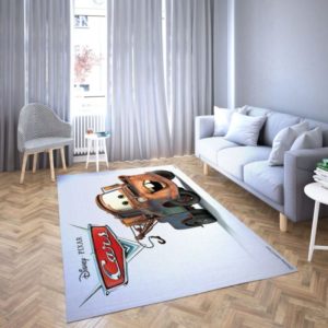 Lightning Mcqueen Mater Disneys Area Rug Carpet