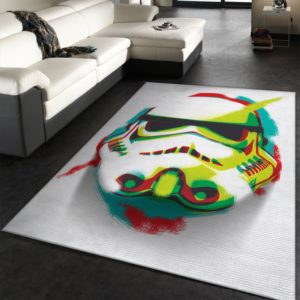 Lime Star Wars Area Rug Carpet