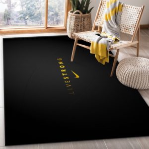 Livestrong Nike Logo Area Rug Carpet