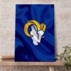 Super Bowl LVI Los Angeles Rams Champions Poster Canvas