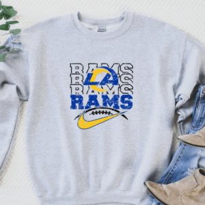 Los Angeles Rams Championship With Nike Logo Sweatshirt
