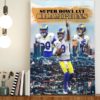 Los Angeles Rams Super Bowl 56 Win Poster Canvas