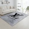 Louis Vuitton Pink Background Area Rug