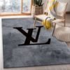 Louis Vuitton Blue Backgroundn Area Rug Carpet